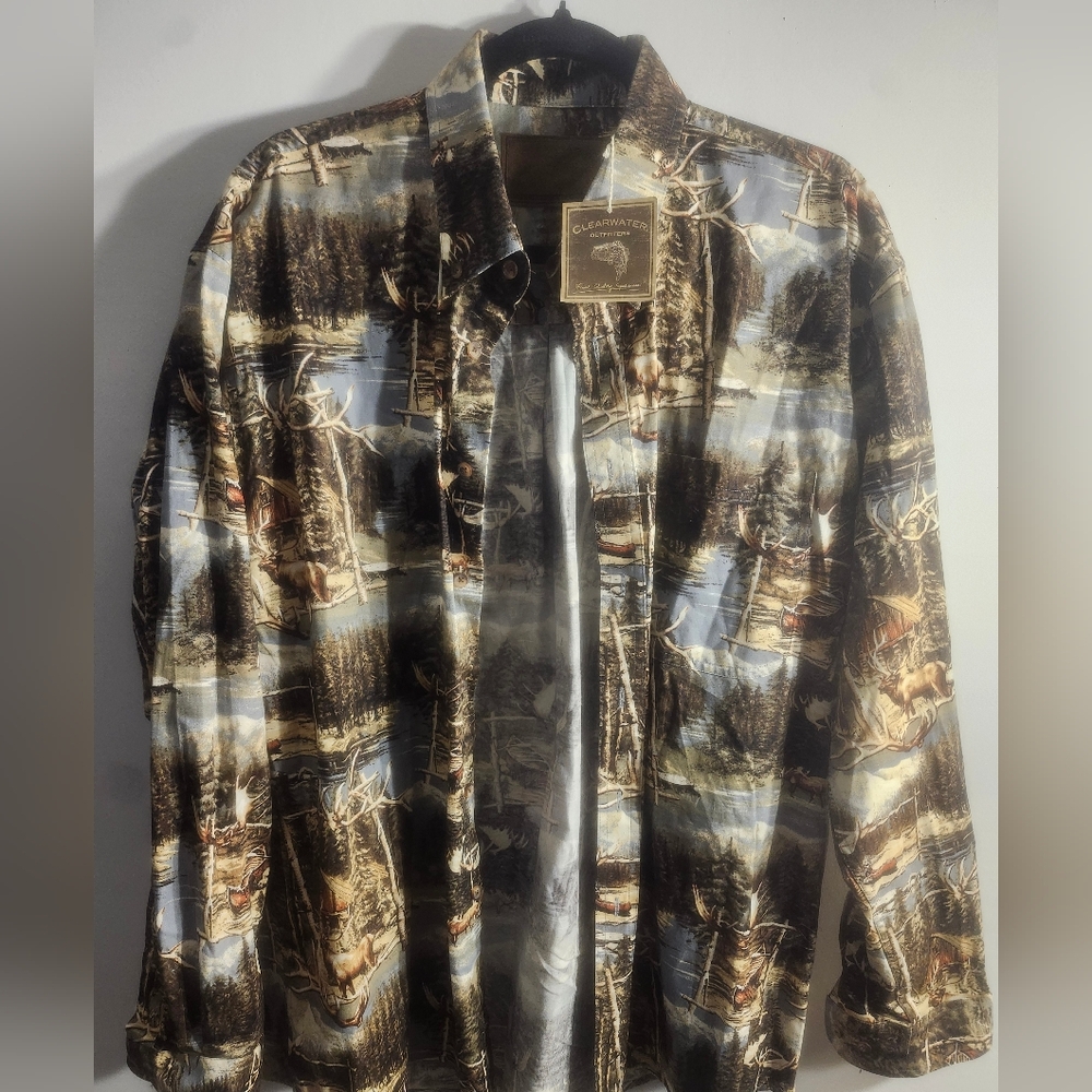 Clear water outfitters long sleeve shirt
